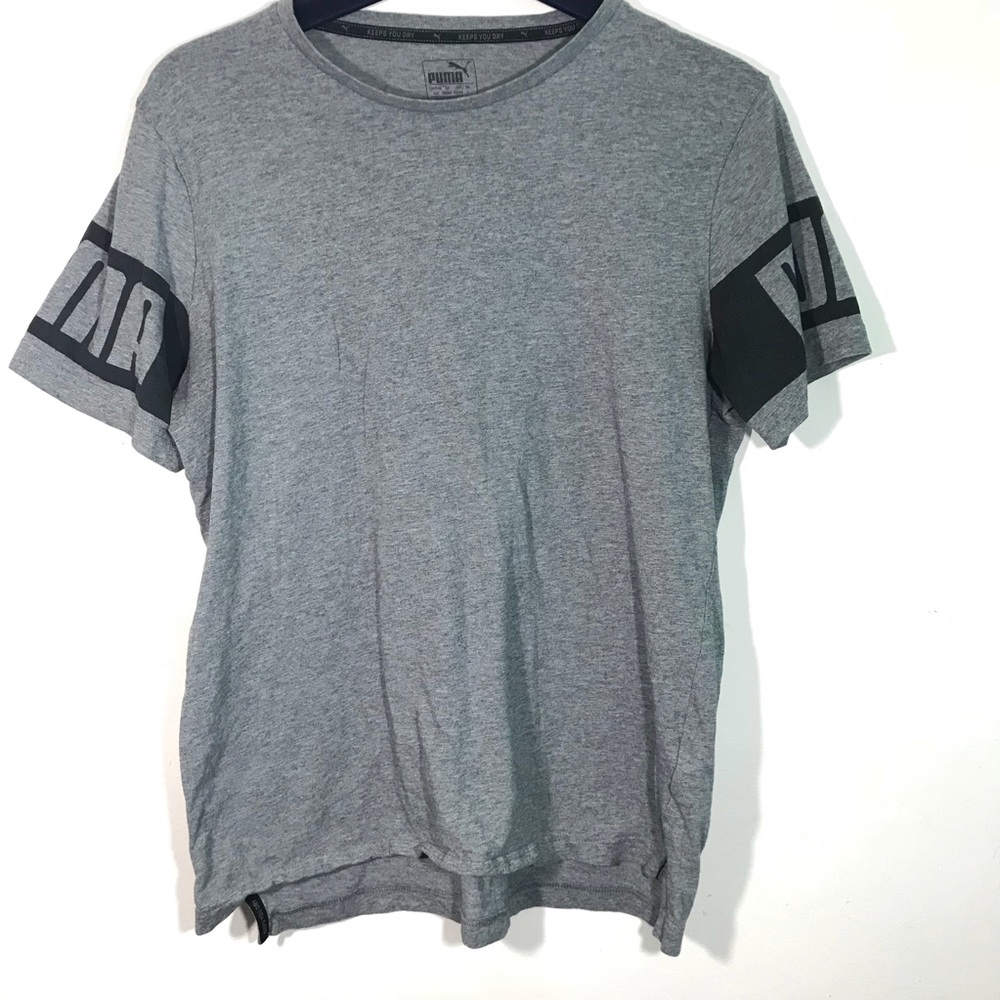 Puma Gray tee size large